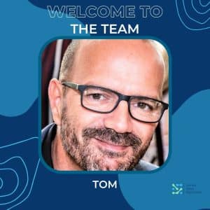 Blue Welcome to the Team Greeting Instagram Post Updated