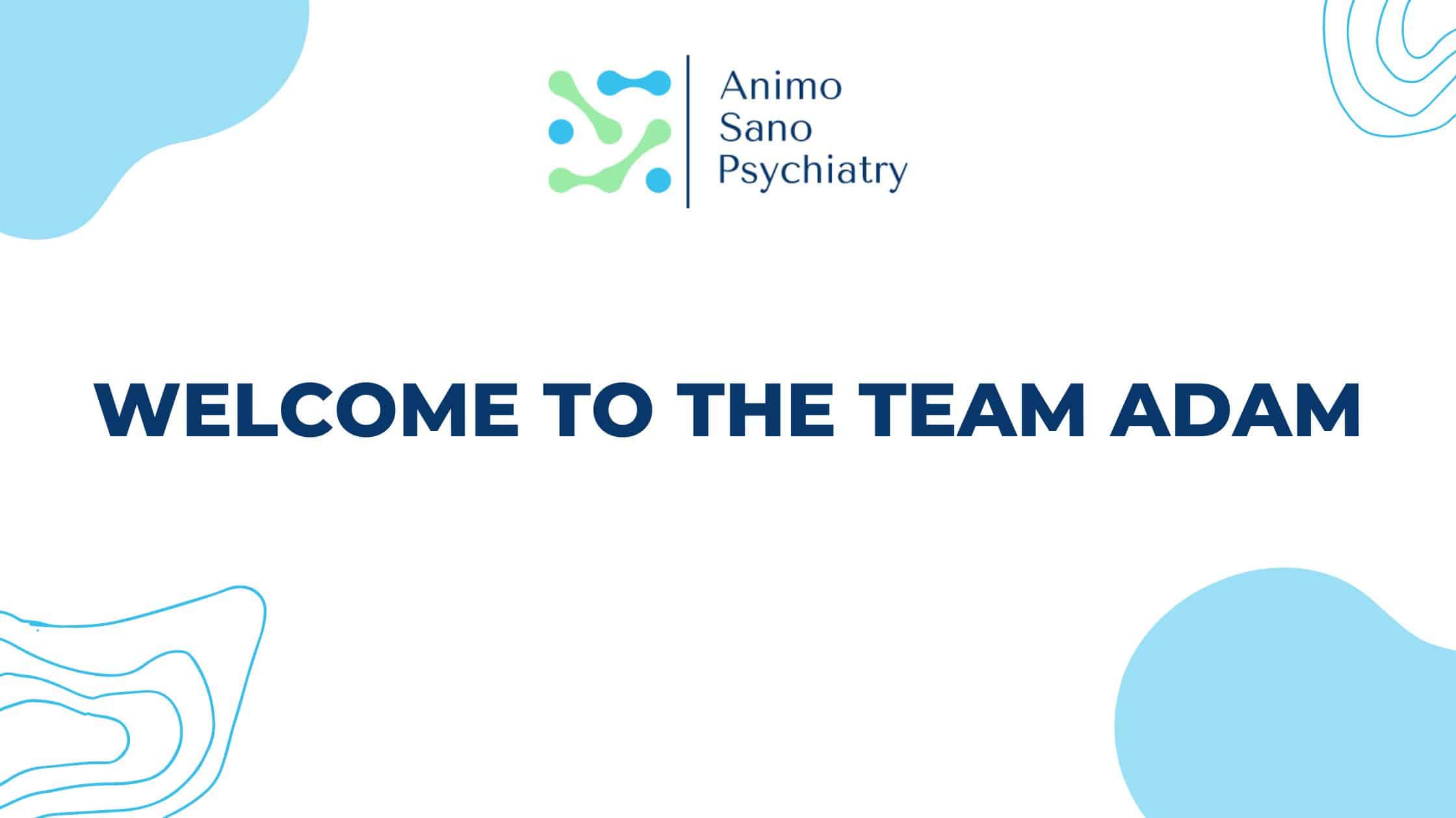 welcome to the team adam